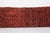 Red Antique Organic Handmade Rug Pillow Cover -14'' X 47'' For Sale - Image 8 of 10