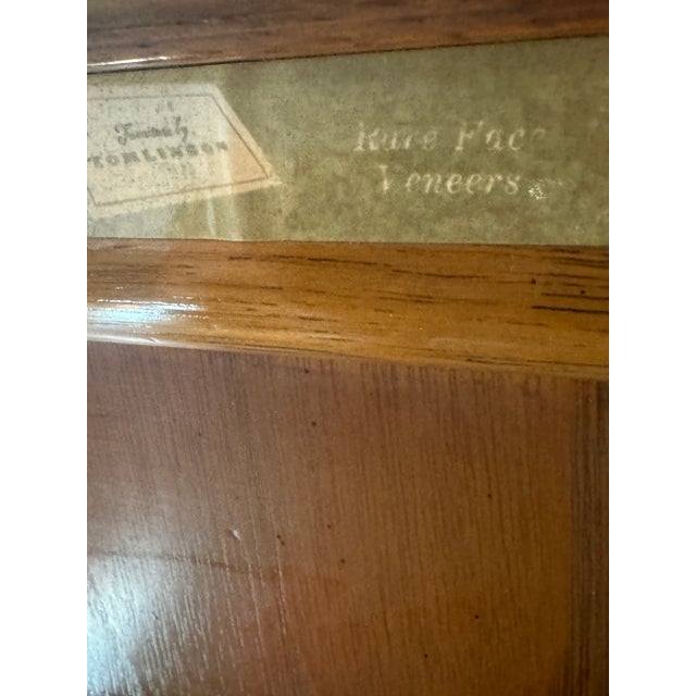 Tomlinson Sophisticate Walnut Nightstands - a Pair For Sale - Image 10 of 11