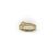 14k Yellow Gold Hand Engraved Lucky Nail Ring With Diamonds Size 7 For Sale In Los Angeles - Image 6 of 9