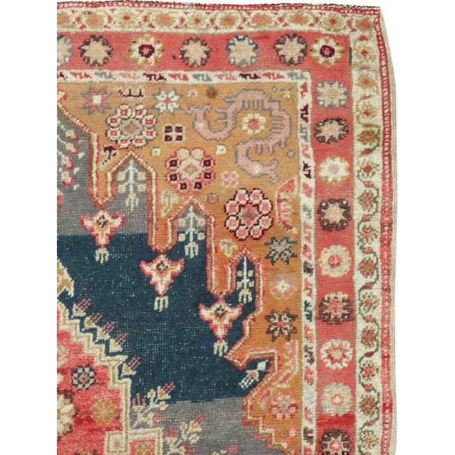 Rustic Galerie Shabab Collection Early 20th Century Turkish Oushak Rug For Sale - Image 3 of 10