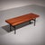 Teakwood and Metal Bench, Italy, 1970s For Sale - Image 11 of 11