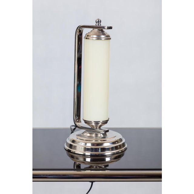 1930s Functionalist Tubular Table Lamp, 1930s For Sale - Image 5 of 5