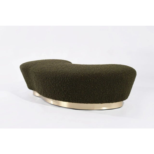 Metal The Freeform Ottoman by Stamford Modern For Sale - Image 7 of 12