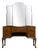Art Deco Dressing Table in Oak, 1930s For Sale