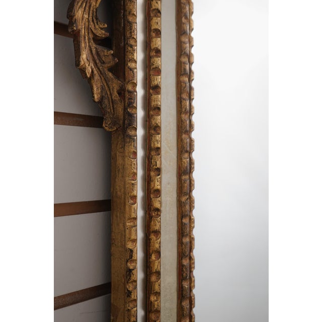 Vintage Venetian Giltwood Frame Mirror For Sale In Philadelphia - Image 6 of 12