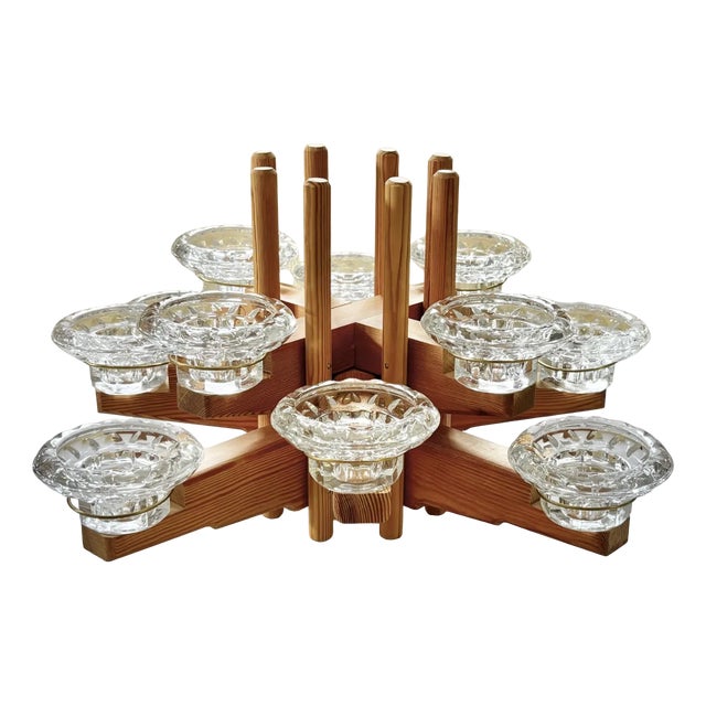 Centerpiece Candelabra by Karl-Erik Stenberg, 1970s For Sale