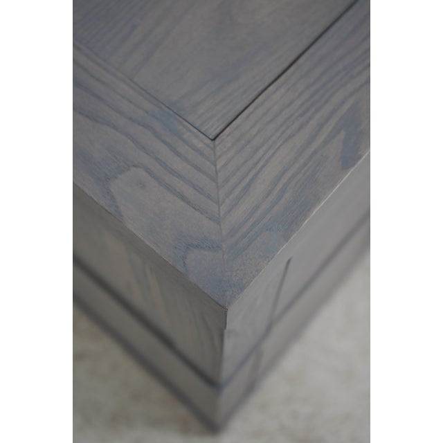 Pair of Stickley Modern Ashwood Nightstands For Sale - Image 9 of 12