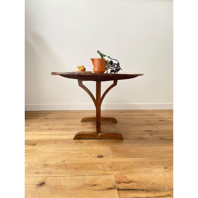 Oval Shaped Vendange Table For Sale - Image 3 of 8