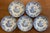 Antique 19th Century English Regency Staffordshire Blue Transferware Dinner Plates - Italian Buildings by Ralph Hall Circa 1825 - Set of 5 For Sale - Image 12 of 17