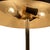 Metal Mid-Century Modern Table Lamp with Black Base, Gray Shade & Chrome Upright For Sale - Image 7 of 11