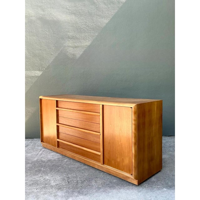 t.h. Robsjohn-Gibbings for Widdicomb Wood Credenza For Sale - Image 12 of 12