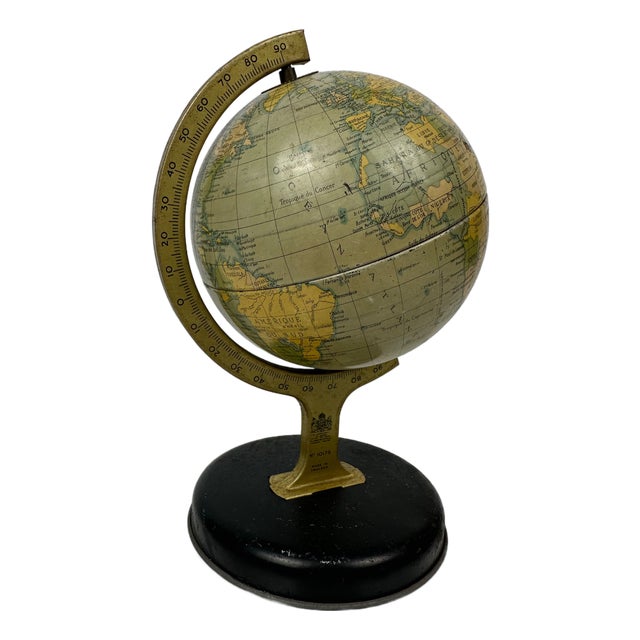 Vintage Globe by Chad Valley, 1950s For Sale