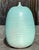 Aqua Vintage Boho Original Studio Pottery Vase For Sale - Image 8 of 12