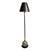 Elegant and refined, this tall table lamp pairs a slim bronze empire shade with a long, slender neck accented by graceful...