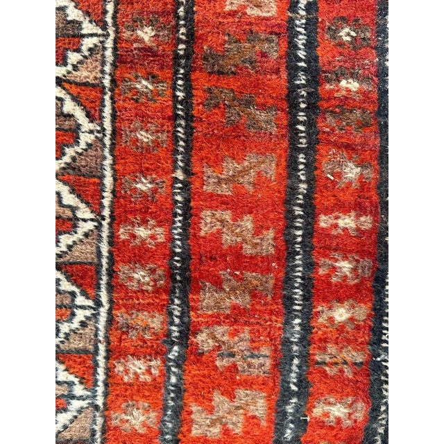 Turkmen Baluch Rug, 1950s For Sale - Image 9 of 18