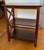 1950s Dark Wood Rectangle End & Side Table, Walnut or Mahogany For Sale - Image 4 of 4
