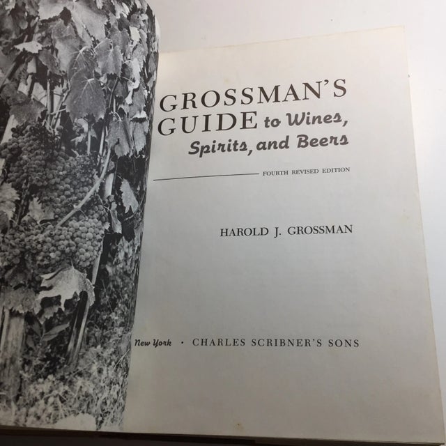 Mid-Century Modern Grossman's Guide to Wines, Spirits and Beers For Sale - Image 3 of 11