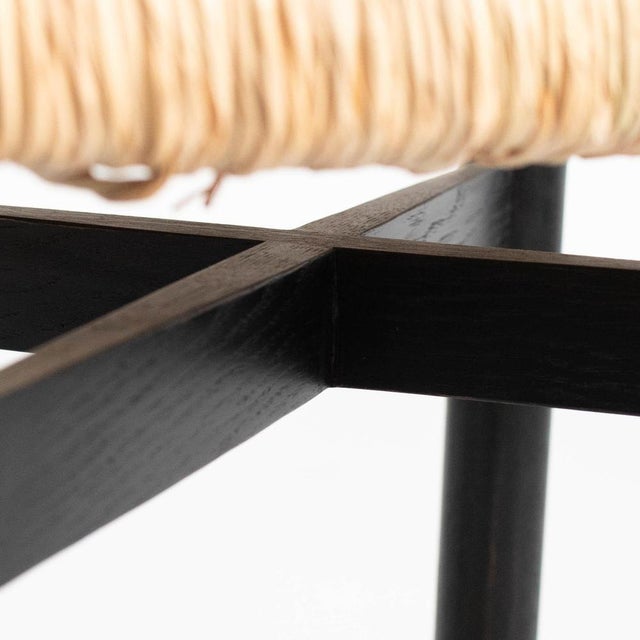 Vintage Wood and Rattan Chairs by Charlotte Perriand, 1980, Set of 4 For Sale - Image 13 of 18