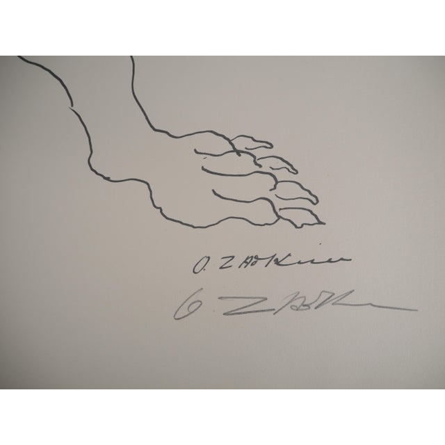 Ossip Zadkine, Mythology: Hercules and Cerberus, Original Lithograph For Sale - Image 4 of 5