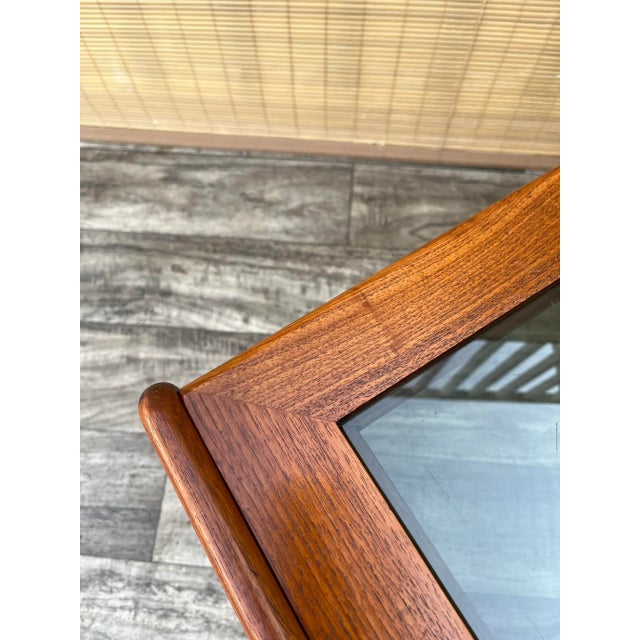 Danish Mid Century Modern Teak Coffee Table by Komfort, Denmark. Circa 1960s For Sale - Image 12 of 12
