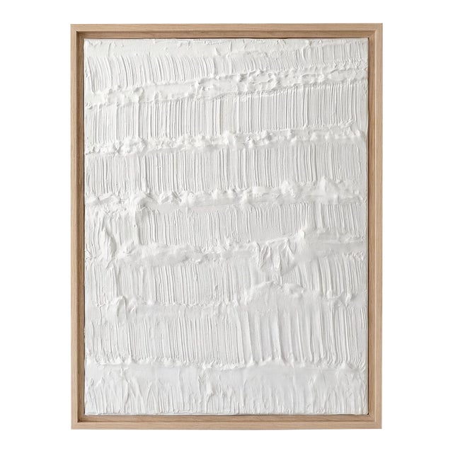 'Riptide' Ivory Original Painting by Victoria Holly, the Holly Collective For Sale