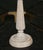 2000 - 2009 Neoclassical Carved Fluted Limed Oak Candlesticks, Set of 2 For Sale - Image 5 of 12