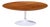 Eero Saarinen for Knoll Mid Century Tulip Walnut Coffee Table For Sale