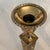 Brass Castilian Brass Candlestick Holders - A Pair For Sale - Image 8 of 11