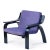 Set of Italian Model Woodline 722 Armchairs by Marco Zanuso for Arflex, 1960s For Sale - Image 9 of 9