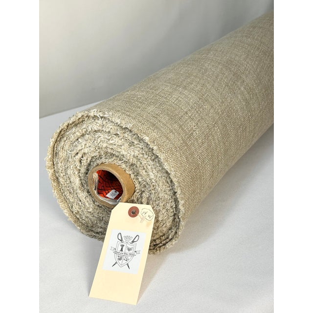 2020s Pierre Frey "Victor” Linen Fabric– 16.25 Yards For Sale - Image 5 of 5