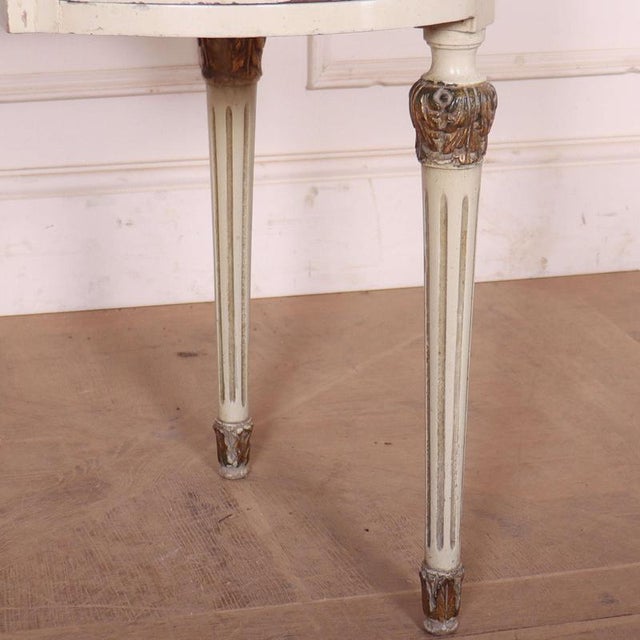English Painted Desk in Pine For Sale - Image 5 of 11