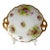 Antique 1900s Jean Pouyat Limoges Hand-Painted Handled Cake Plate - Pink Roses For Sale