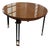 Vintage French Round Lacewood Salon Table by Jean-Rémy Couradette, 2001 For Sale