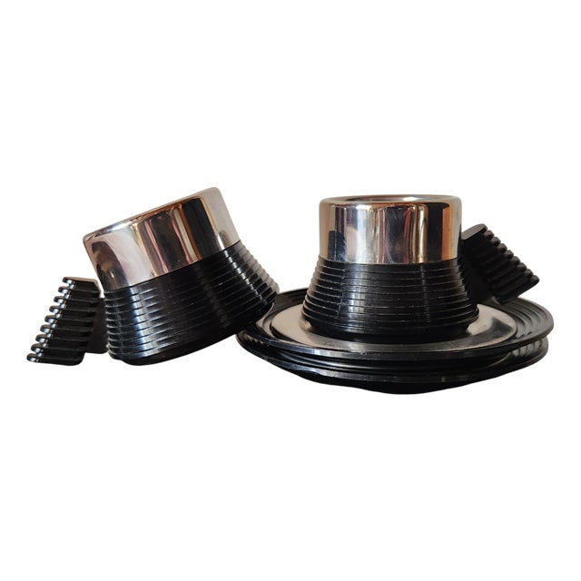 Espresso Cups by Carlo Giannini, Set of 2 For Sale