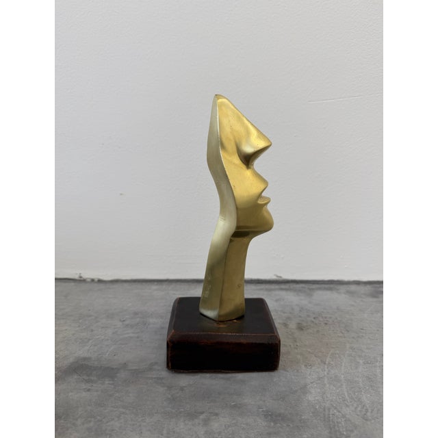 Bronze Brazilian Modern Bronze Sculpture, 1990s For Sale - Image 8 of 12