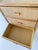 Tan Vintage Rattan Wicker 6-Drawer Dresser, 1960s For Sale - Image 8 of 14