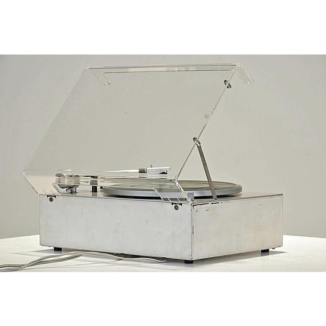 Brown Record Player by Dieter Rams for Braun Ag, Germany, 1967 For Sale - Image 8 of 15