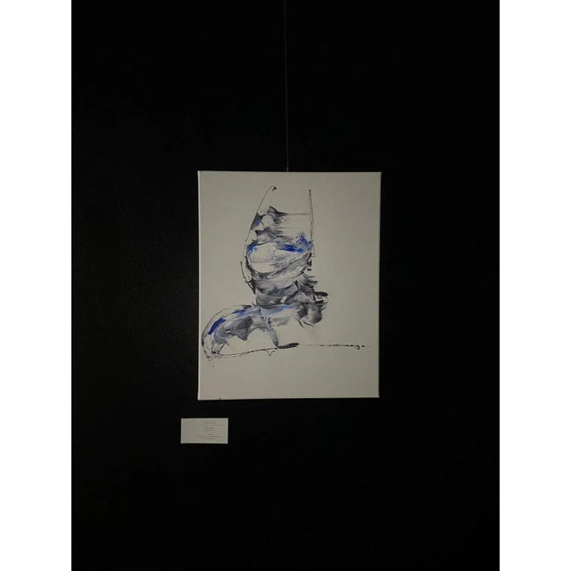 Contemporary Stefano, Samuraï, Oil on Canvas, 2023 For Sale - Image 3 of 8