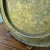 Metal Lg VTG Oriental Brass Serving Tray or Wall Decor Hong Kong W/Hanger + Stand Boho For Sale - Image 7 of 13