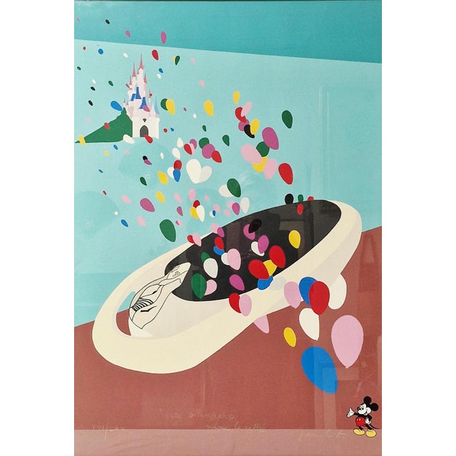 Franco Costa, Euro Disneyland, 1980s, Lithograph For Sale - Image 10 of 10