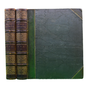 "The Book of Field Sports and Library of Veterinary Knowledge: Volumes I & Ii" 1870 Miles, Henry Downes [Edited By]