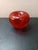 Italian 1980s Murano Made in Italy Red Art Glass Apple Paperweight For Sale - Image 3 of 9