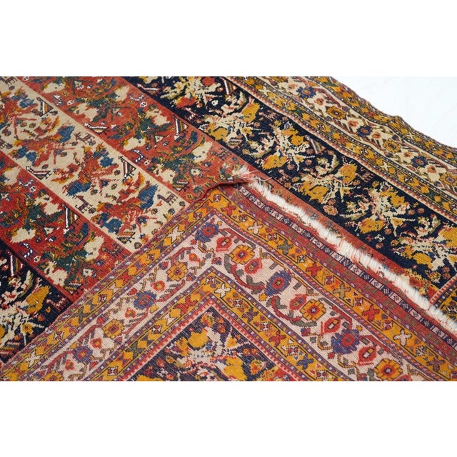 Traditional Antique Qashqai Rug 3'7'' x 7'1'' For Sale - Image 3 of 12