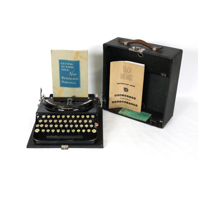 Restored Working Remington No. 3 Portable Typewriter | Chairish