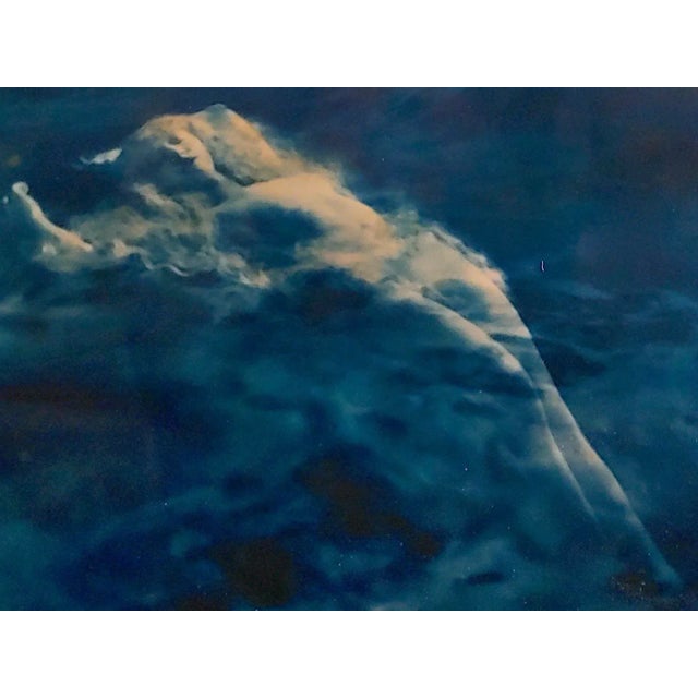 Figurative Edward Sheriff Curtis 1910s Floating Aphrodite-Blue Toned Silver Gelatin Photo For Sale - Image 3 of 7