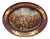 Large Hand-Painted Wall Charger Plate Depicting Waterloo Battle with Napoleon by Jean Antoine Mertel, 1866 For Sale