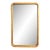 Villa and House Modern Burl Wood Emil Wall Mirror For Sale