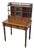Quarter-Sawn Oak Secretary Desk + Gallery Top, Antique For Sale