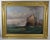 Northern European School of the early 19th century the storm arrives at the port” Oil on canvas dimensions 19.3 x 25.6 in...