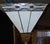 Contemporary 1970s Arts & Crafts Style Stained Glass Torchiere Floor Lamp For Sale - Image 3 of 7